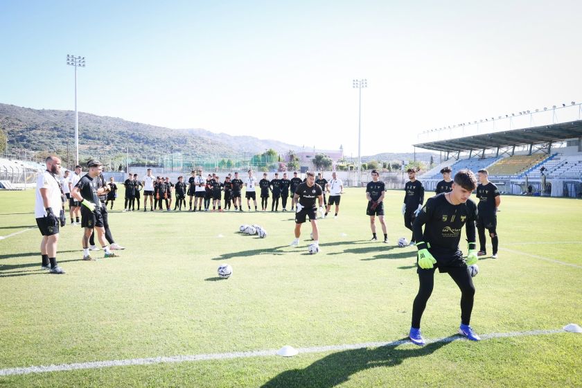 Με τον Πολωνό Γκρόζακ η έναρξη του camp στα Χανιά
