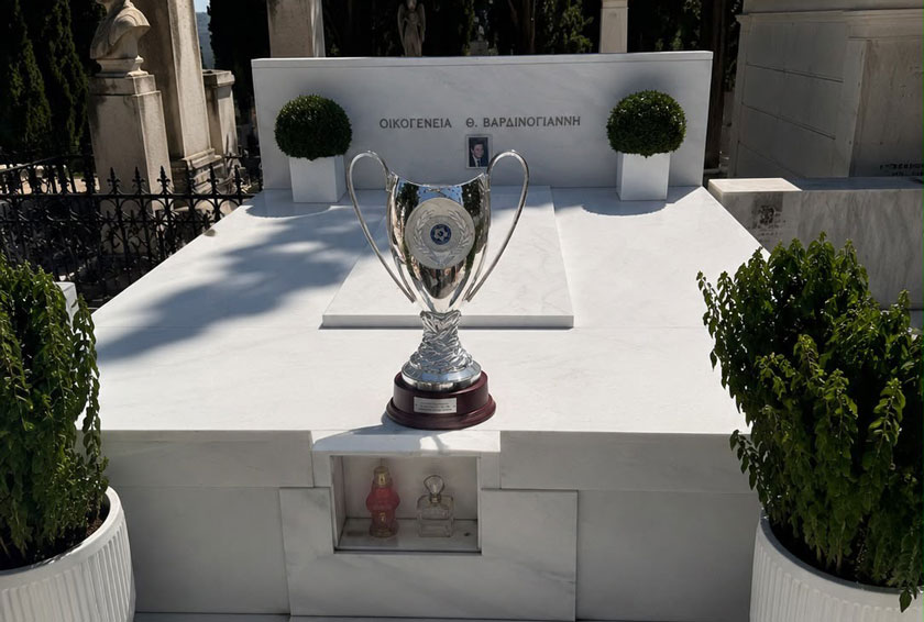 Η συμβολική κίνηση του ΟΦΗ για τον Θοδ. Βαρδινογιάννη